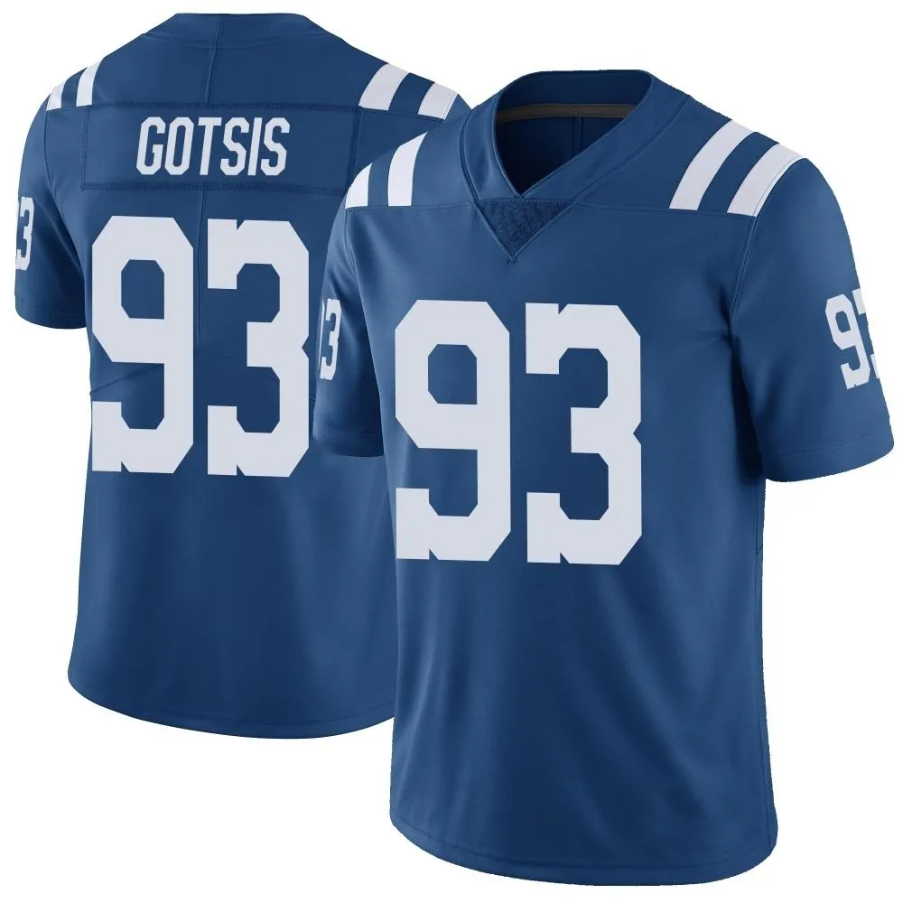 Men's Indianapolis Colts Adam Gotsis Nike Color Rush Vapor Untouchable Limited Royal Jersey Men's Indianapolis Colts Adam Gotsis Nike Color Rush Vapor Untouchable Limited Royal Jersey