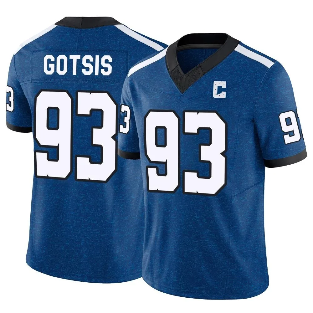 Men's Indianapolis Colts Adam Gotsis Nike Indiana Nights Alternate Vapor F.U.S.E. Limited Royal Jersey Men's Indianapolis Colts Adam Gotsis Nike Indiana Nights Alternate Vapor F.U.S.E. Limited Royal Jersey