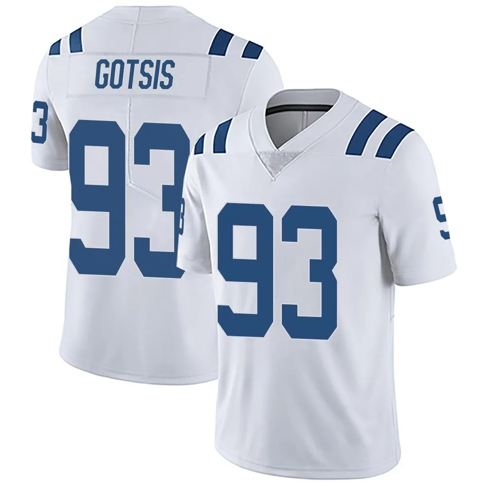 Men's Indianapolis Colts Adam Gotsis Nike Vapor Untouchable Limited White Jersey Men's Indianapolis Colts Adam Gotsis Nike Vapor Untouchable Limited White Jersey