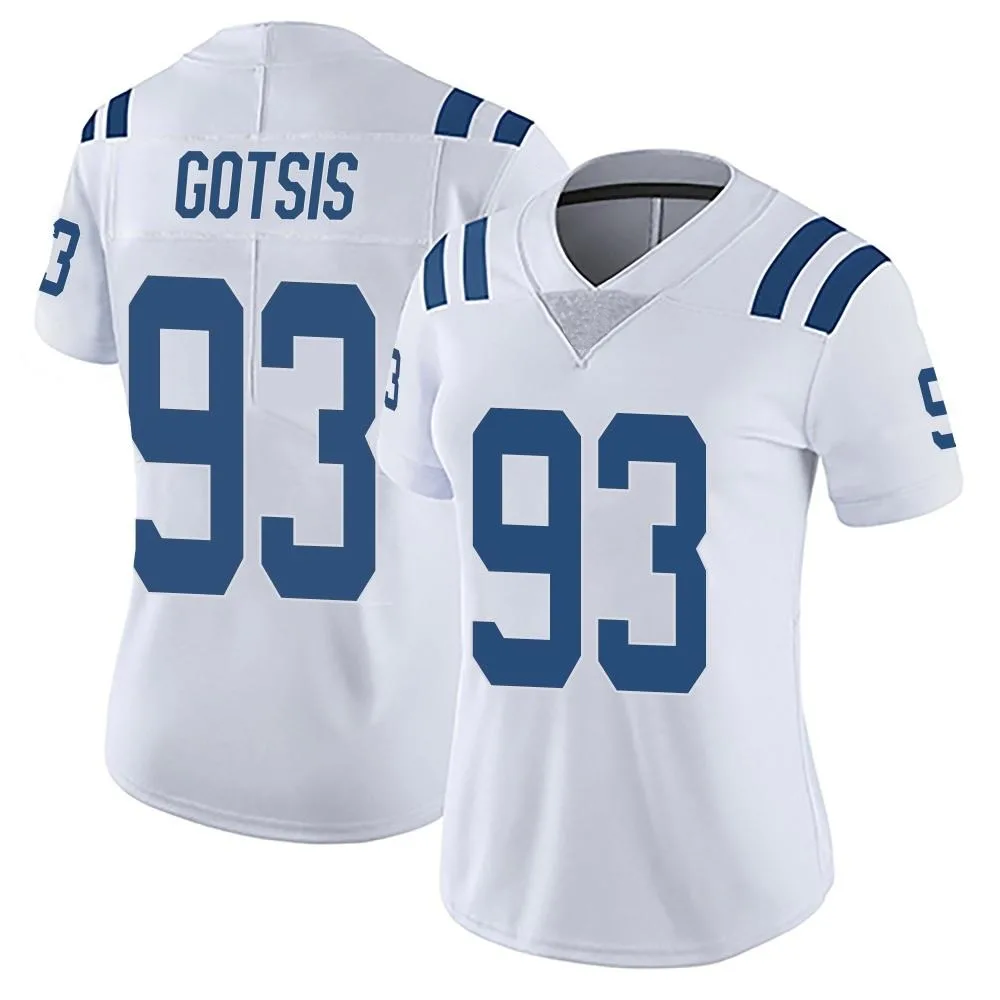 Women's Indianapolis Colts Adam Gotsis Nike Vapor Untouchable Limited White Jersey Women's Indianapolis Colts Adam Gotsis Nike Vapor Untouchable Limited White Jersey