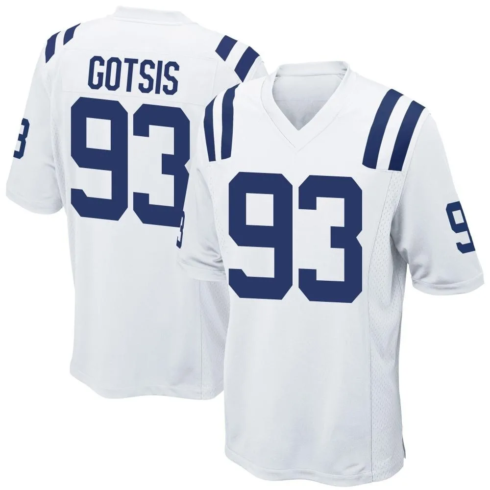 Youth Indianapolis Colts Adam Gotsis Nike Game White Jersey Youth Indianapolis Colts Adam Gotsis Nike Game White Jersey