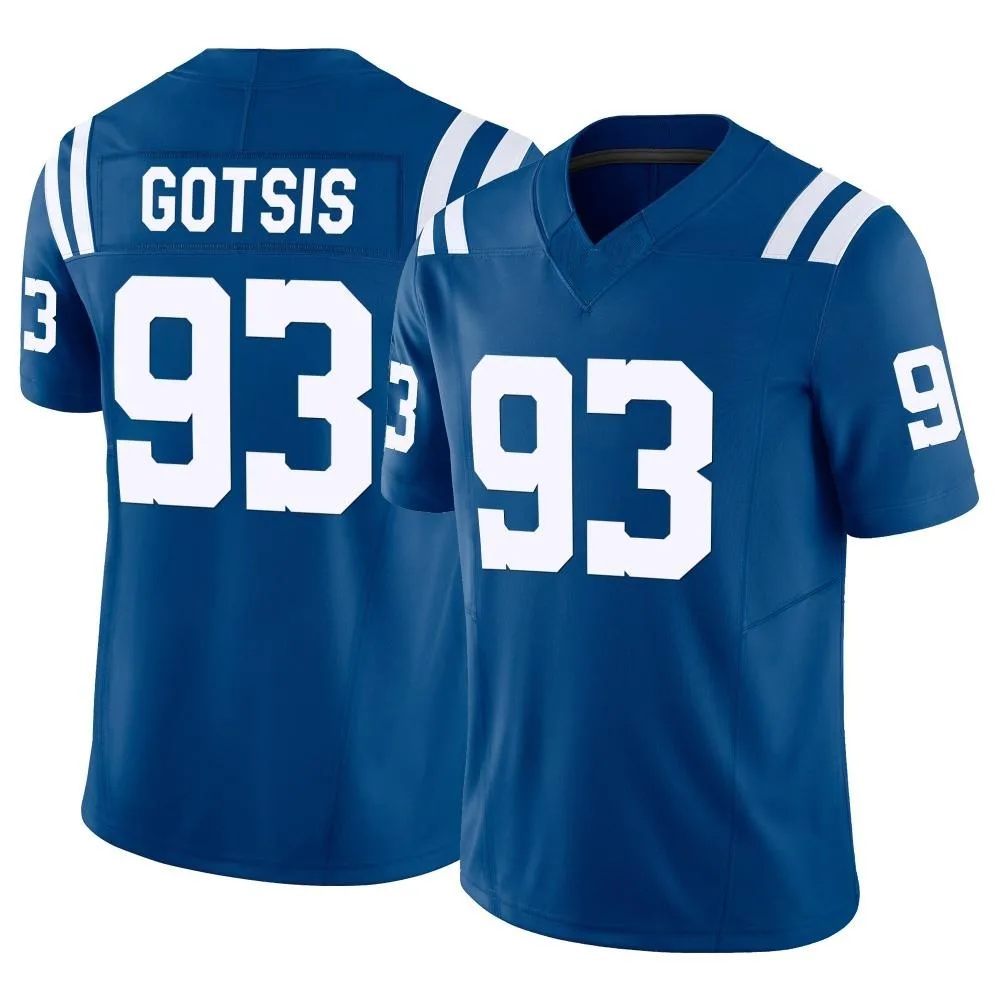 Youth Indianapolis Colts Adam Gotsis Nike Vapor F.U.S.E. Limited Royal Jersey Youth Indianapolis Colts Adam Gotsis Nike Vapor F.U.S.E. Limited Royal Jersey