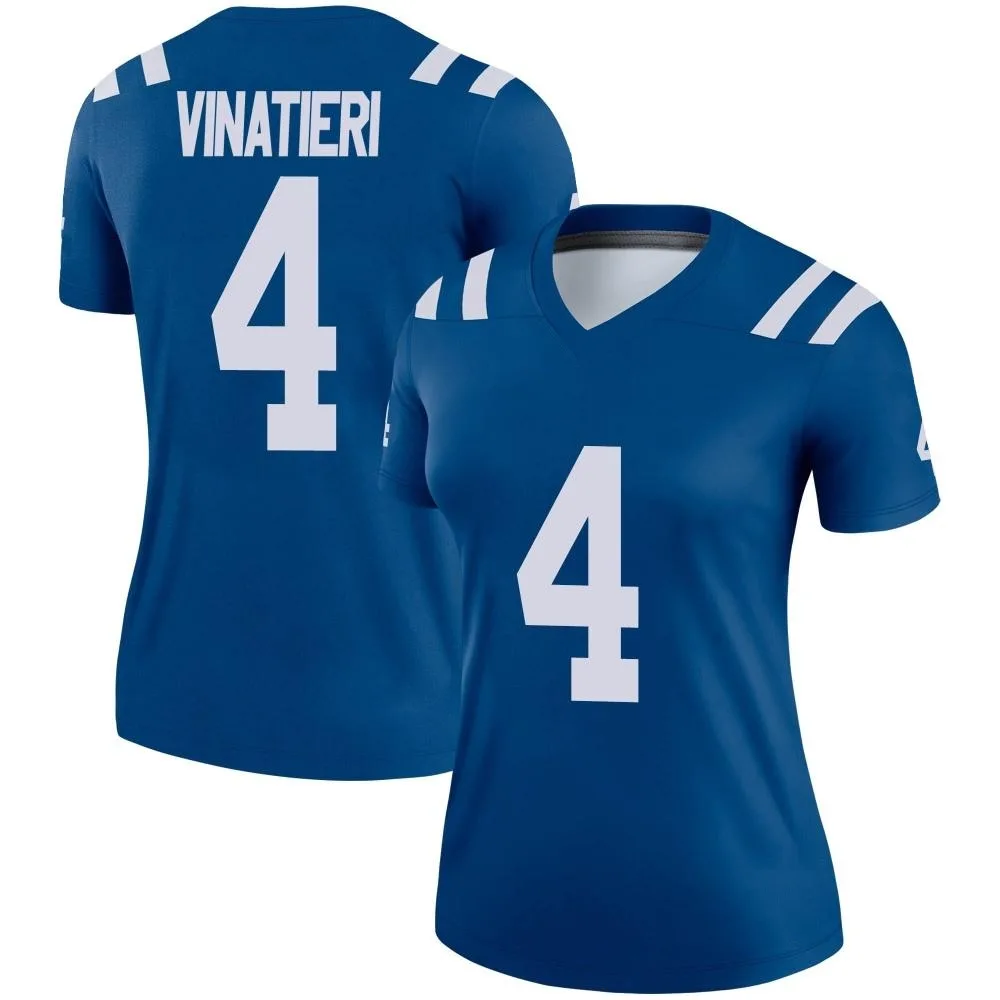 Women's Indianapolis Colts Adam Vinatieri Nike Legend Royal Jersey Women's Indianapolis Colts Adam Vinatieri Nike Legend Royal Jersey