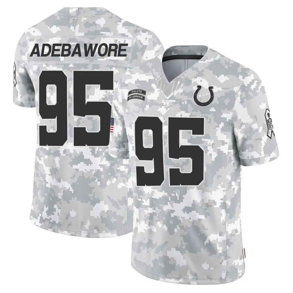 Men's Indianapolis Colts Adetomiwa Adebawore Nike 2024 Salute to Service Limited Arctic Camo Jersey Men's Indianapolis Colts Adetomiwa Adebawore Nike 2024 Salute to Service Limited Arctic Camo Jersey
