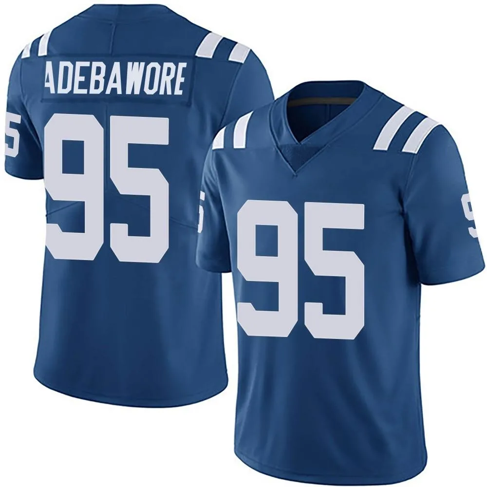Men's Indianapolis Colts Adetomiwa Adebawore Nike Team Color Vapor Untouchable Limited Royal Jersey Men's Indianapolis Colts Adetomiwa Adebawore Nike Team Color Vapor Untouchable Limited Royal Jersey