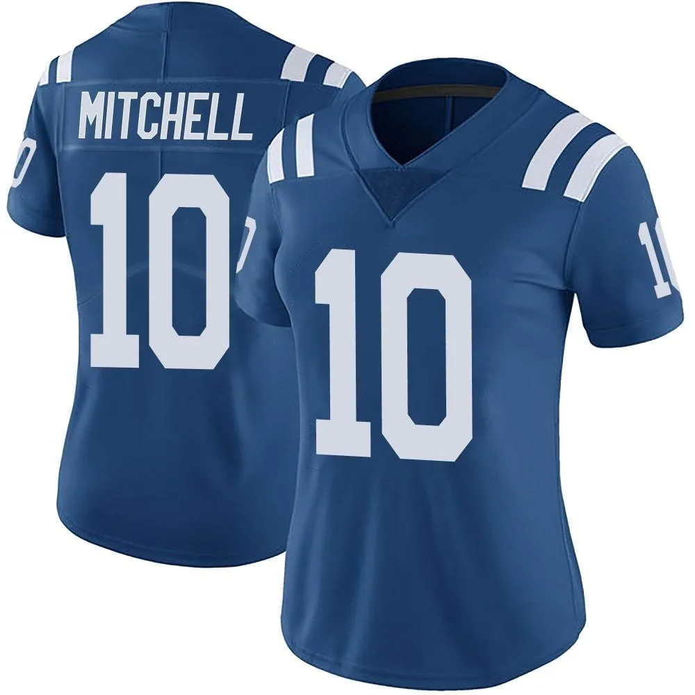 Women's Indianapolis Colts Adonai Mitchell Nike Color Rush Vapor Untouchable Limited Royal Jersey Women's Indianapolis Colts Adonai Mitchell Nike Color Rush Vapor Untouchable Limited Royal Jersey