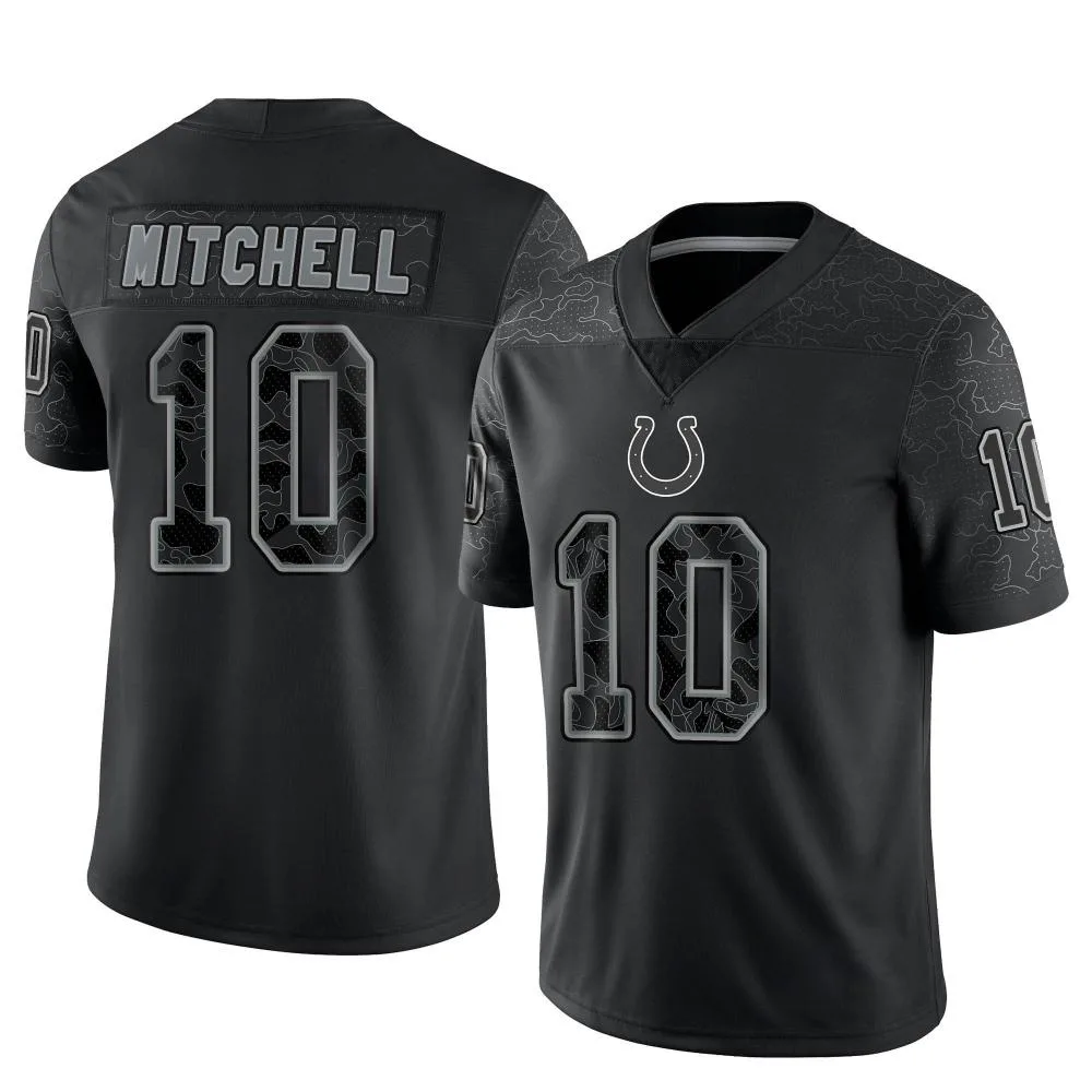 Youth Indianapolis Colts Adonai Mitchell Nike Reflective Limited Black Jersey Youth Indianapolis Colts Adonai Mitchell Nike Reflective Limited Black Jersey