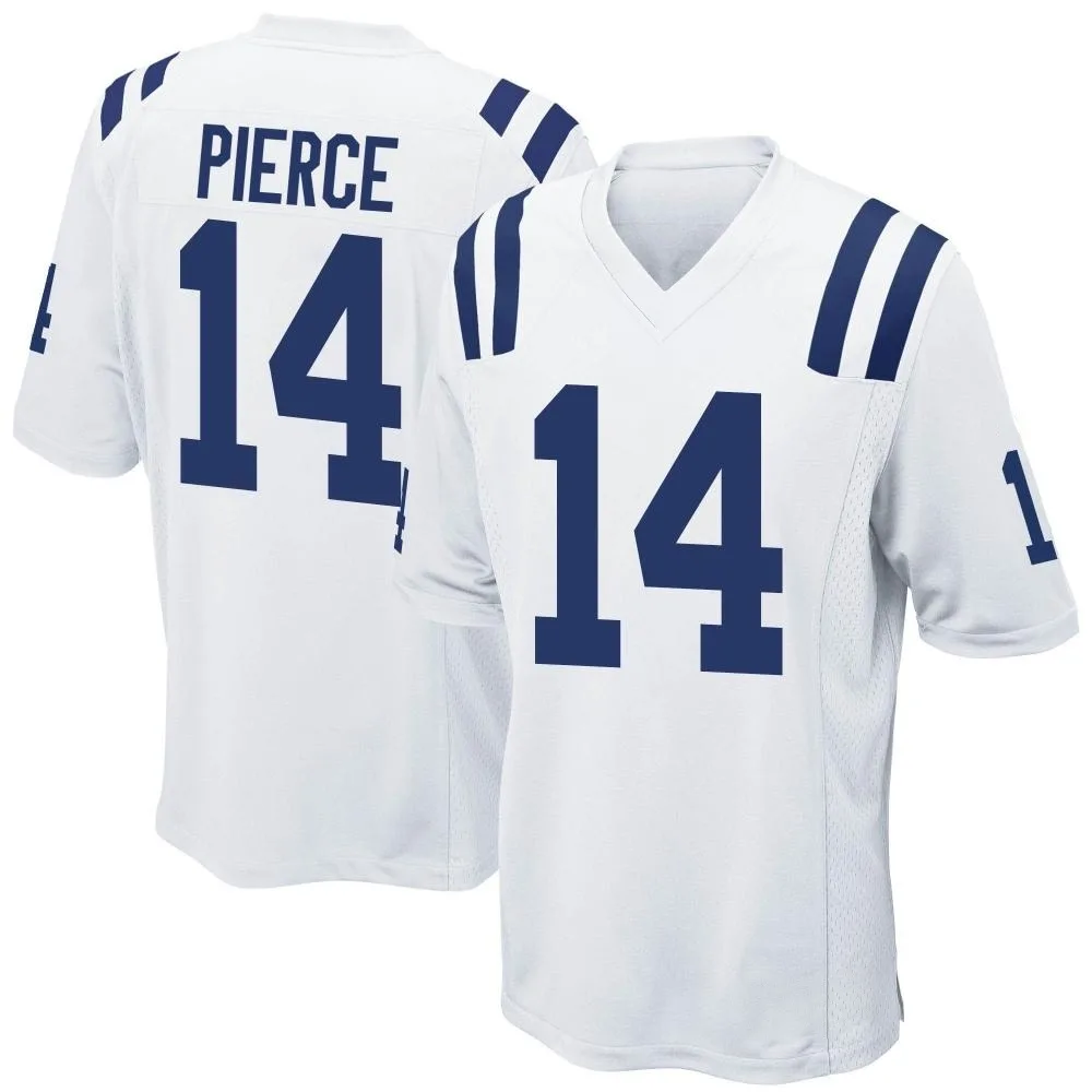 Men's Indianapolis Colts Alec Pierce Nike Game White Jersey Men's Indianapolis Colts Alec Pierce Nike Game White Jersey
