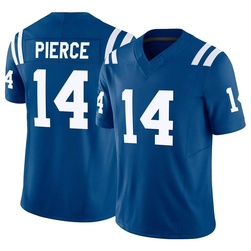 Men's Indianapolis Colts Alec Pierce Nike Vapor F.U.S.E. Limited Royal Jersey Men's Indianapolis Colts Alec Pierce Nike Vapor F.U.S.E. Limited Royal Jersey