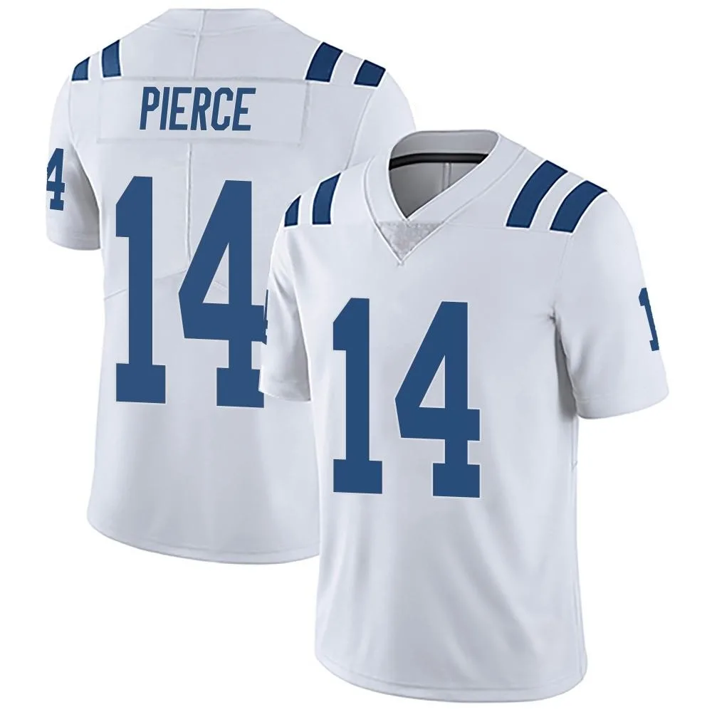 Men's Indianapolis Colts Alec Pierce Nike Vapor Untouchable Limited White Jersey Men's Indianapolis Colts Alec Pierce Nike Vapor Untouchable Limited White Jersey
