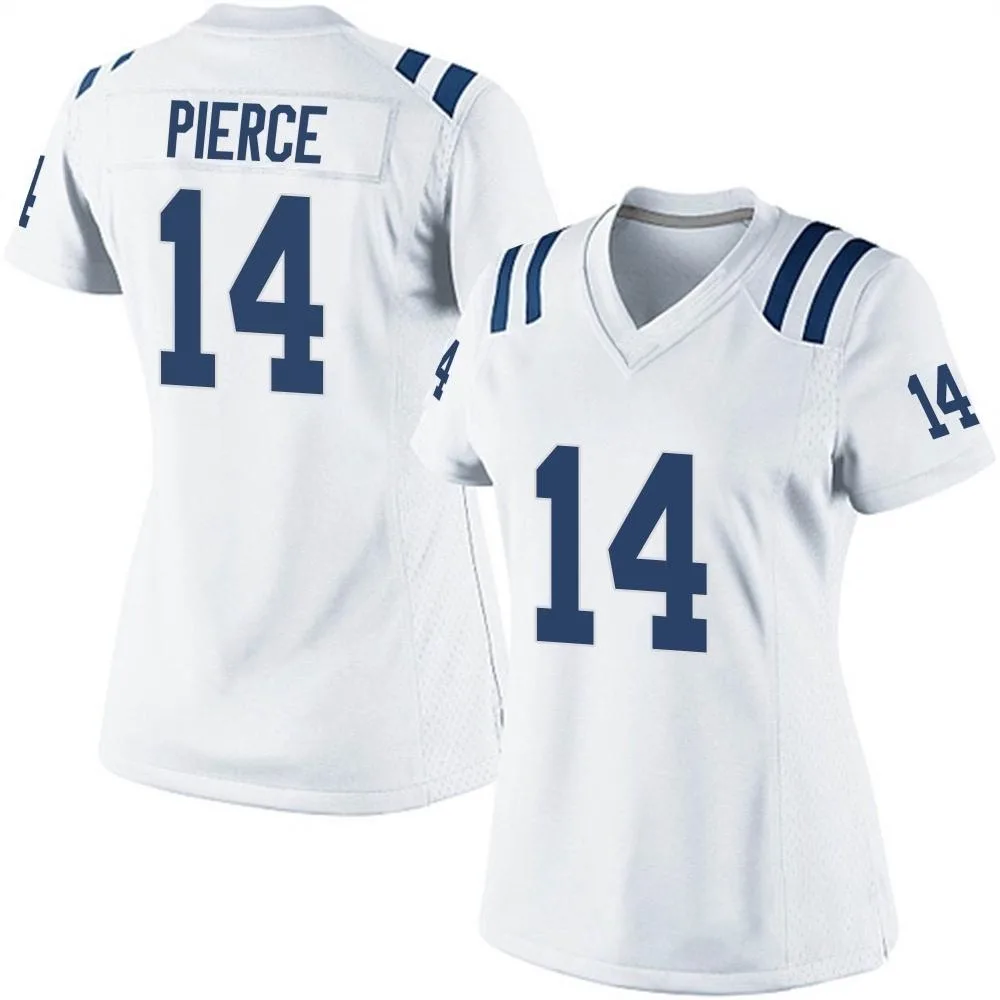 Women's Indianapolis Colts Alec Pierce Nike Game White Jersey Women's Indianapolis Colts Alec Pierce Nike Game White Jersey