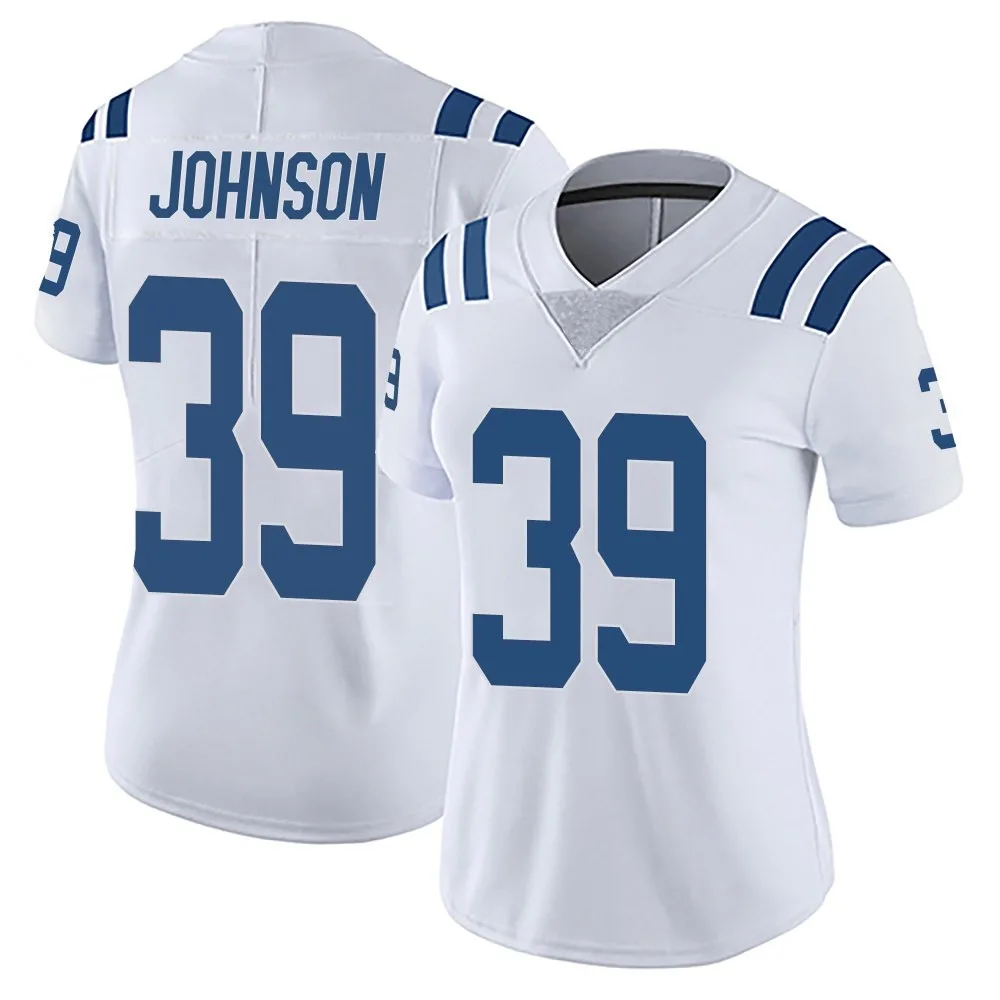Women's Indianapolis Colts Alex Johnson Nike Vapor Untouchable Limited White Jersey Women's Indianapolis Colts Alex Johnson Nike Vapor Untouchable Limited White Jersey