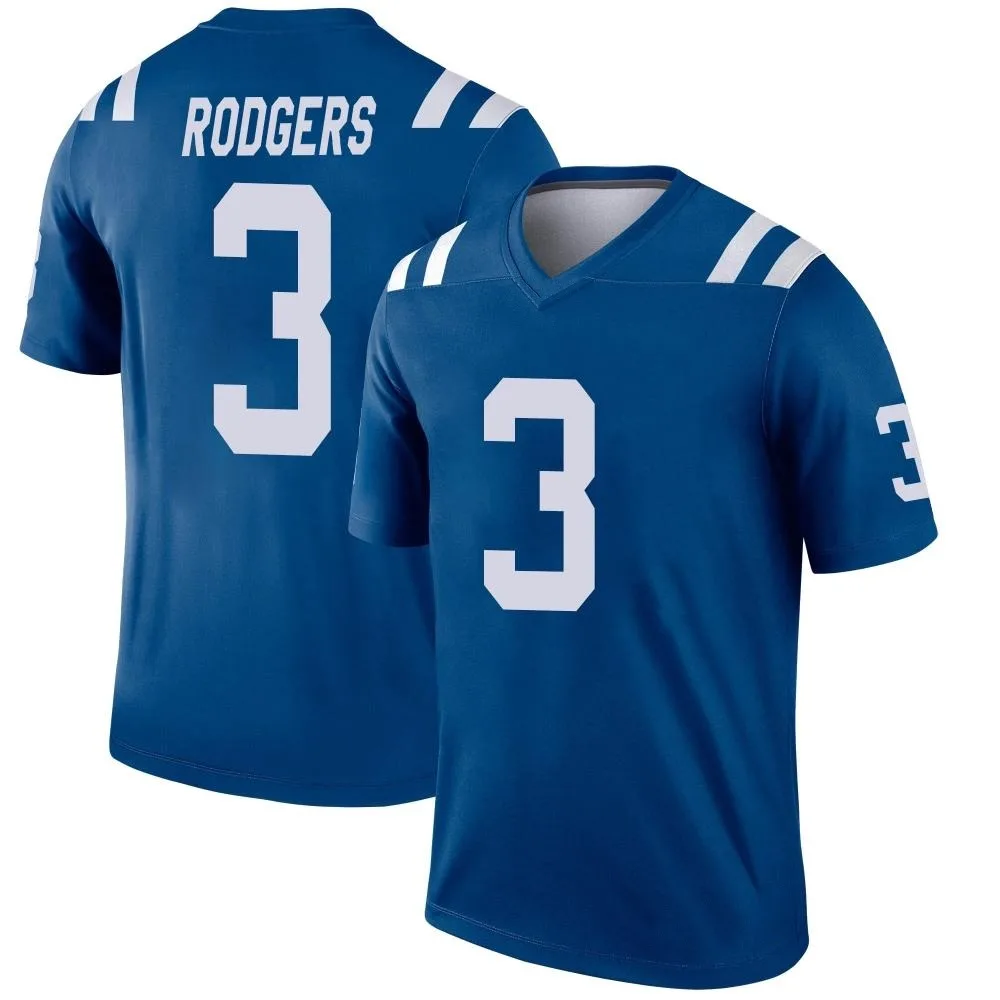 Men's Indianapolis Colts Amari Rodgers Nike Legend Royal Jersey Men's Indianapolis Colts Amari Rodgers Nike Legend Royal Jersey