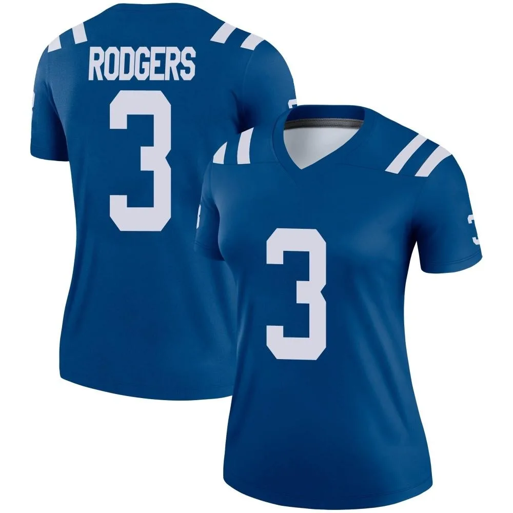 Women's Indianapolis Colts Amari Rodgers Nike Legend Royal Jersey Women's Indianapolis Colts Amari Rodgers Nike Legend Royal Jersey