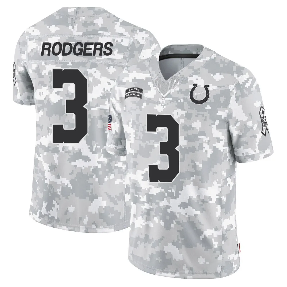 Youth Indianapolis Colts Amari Rodgers Nike 2024 Salute to Service Limited Arctic Camo Jersey Youth Indianapolis Colts Amari Rodgers Nike 2024 Salute to Service Limited Arctic Camo Jersey