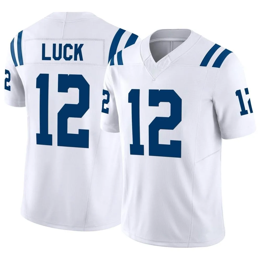 Men's Indianapolis Colts Andrew Luck Nike Vapor F.U.S.E. Limited White Jersey Men's Indianapolis Colts Andrew Luck Nike Vapor F.U.S.E. Limited White Jersey