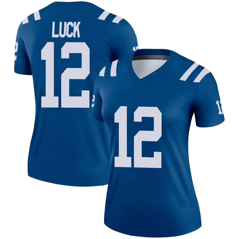 Women's Indianapolis Colts Andrew Luck Nike Legend Royal Jersey Women's Indianapolis Colts Andrew Luck Nike Legend Royal Jersey