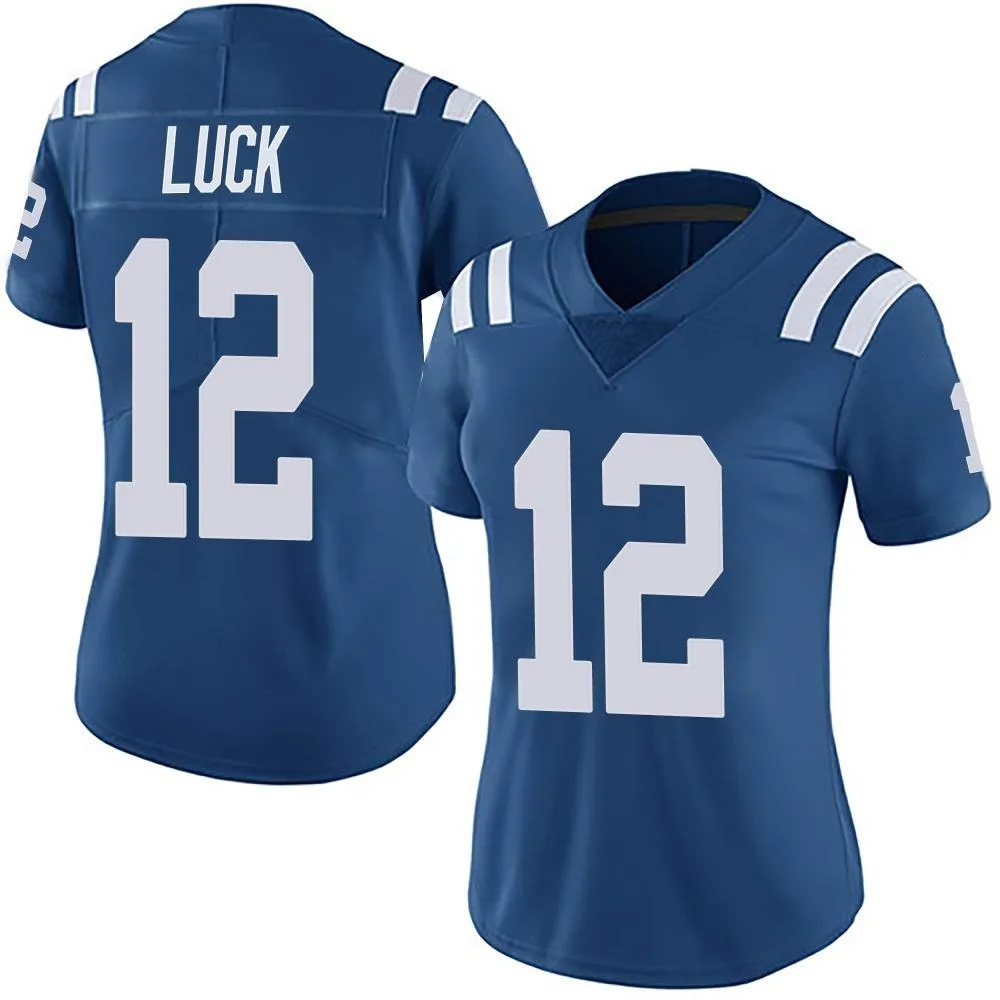 Women's Indianapolis Colts Andrew Luck Nike Team Color Vapor Untouchable Limited Royal Jersey Women's Indianapolis Colts Andrew Luck Nike Team Color Vapor Untouchable Limited Royal Jersey