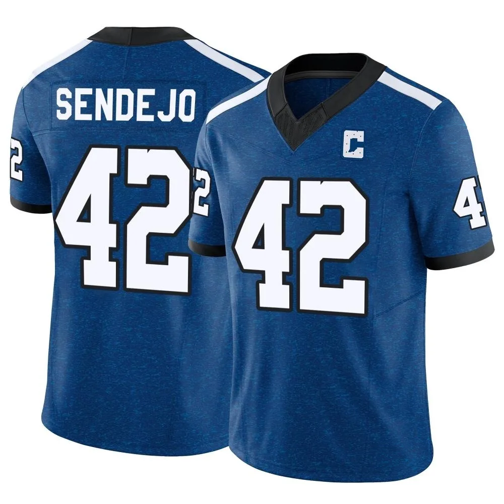Men's Indianapolis Colts Andrew Sendejo Nike Indiana Nights Alternate Vapor F.U.S.E. Limited Royal Jersey Men's Indianapolis Colts Andrew Sendejo Nike Indiana Nights Alternate Vapor F.U.S.E. Limited Royal Jersey