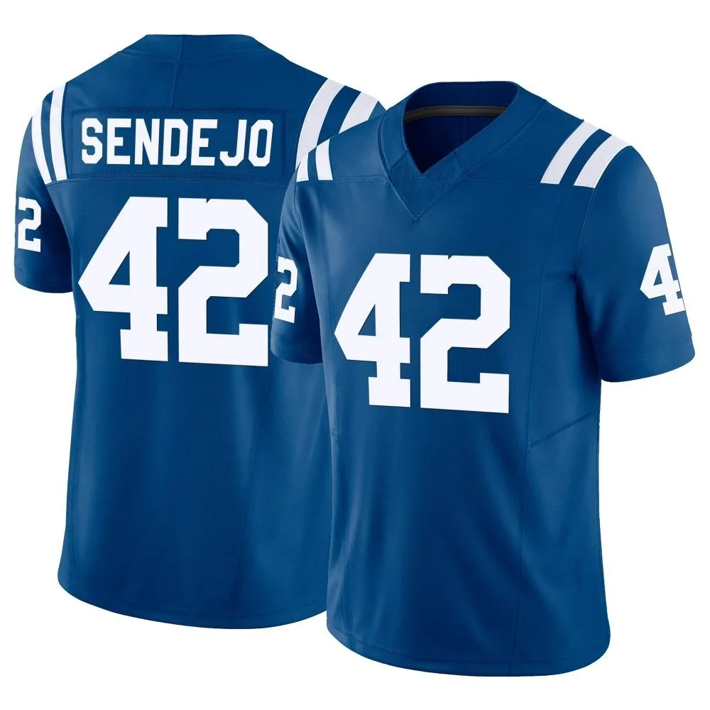 Men's Indianapolis Colts Andrew Sendejo Nike Vapor F.U.S.E. Limited Royal Jersey Men's Indianapolis Colts Andrew Sendejo Nike Vapor F.U.S.E. Limited Royal Jersey