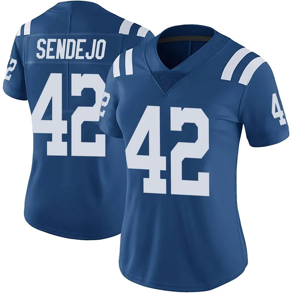 Women's Indianapolis Colts Andrew Sendejo Nike Color Rush Vapor Untouchable Limited Royal Jersey Women's Indianapolis Colts Andrew Sendejo Nike Color Rush Vapor Untouchable Limited Royal Jersey