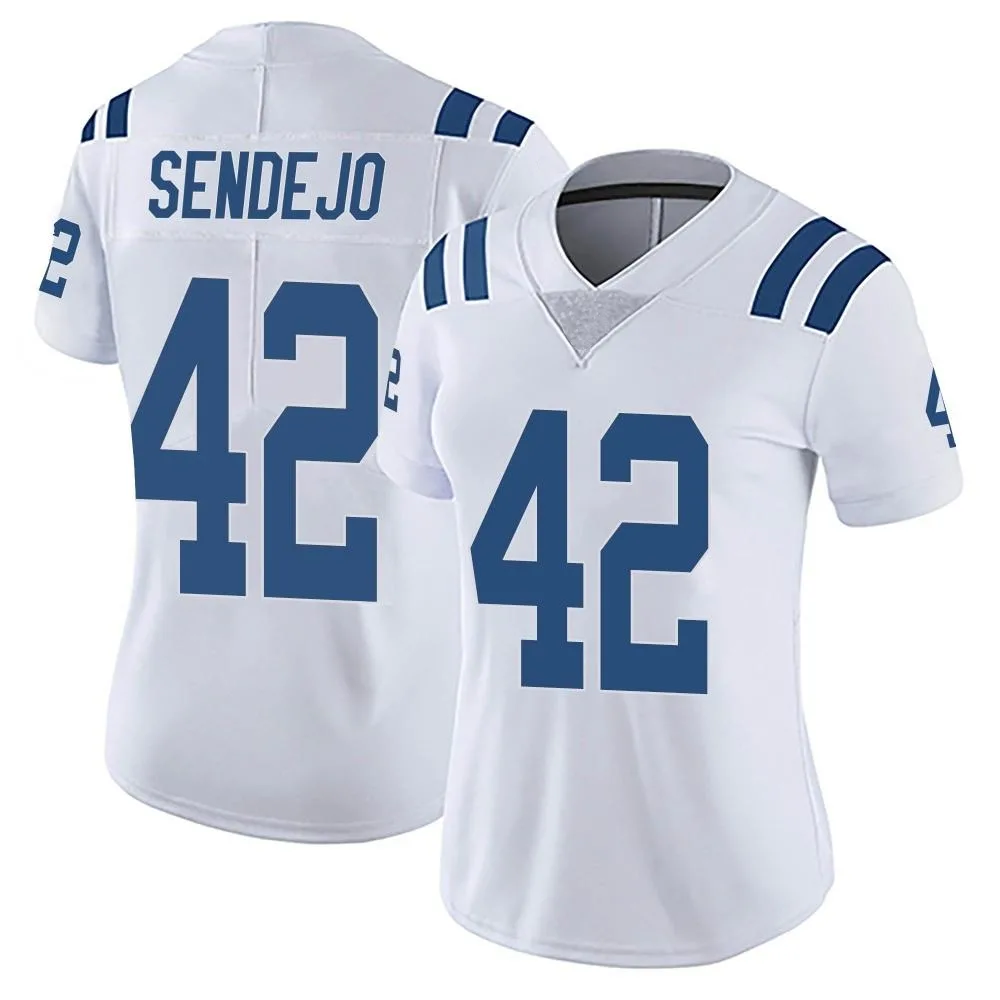 Women's Indianapolis Colts Andrew Sendejo Nike Vapor Untouchable Limited White Jersey Women's Indianapolis Colts Andrew Sendejo Nike Vapor Untouchable Limited White Jersey
