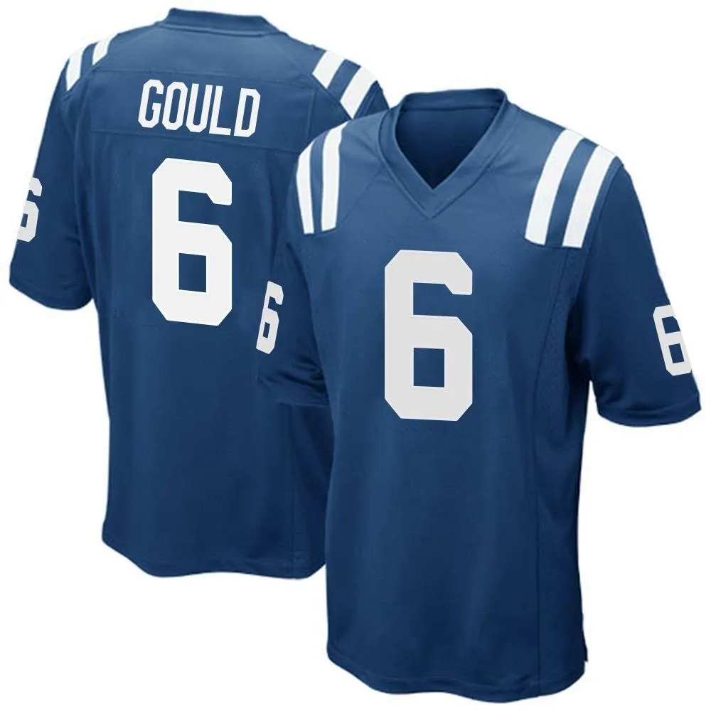 Men's Indianapolis Colts Anthony Gould Nike Team Color Game Royal Blue Jersey Men's Indianapolis Colts Anthony Gould Nike Team Color Game Royal Blue Jersey