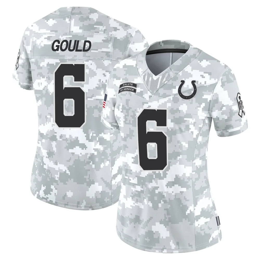 Women's Indianapolis Colts Anthony Gould Nike 2024 Salute to Service Limited Arctic Camo Jersey Women's Indianapolis Colts Anthony Gould Nike 2024 Salute to Service Limited Arctic Camo Jersey