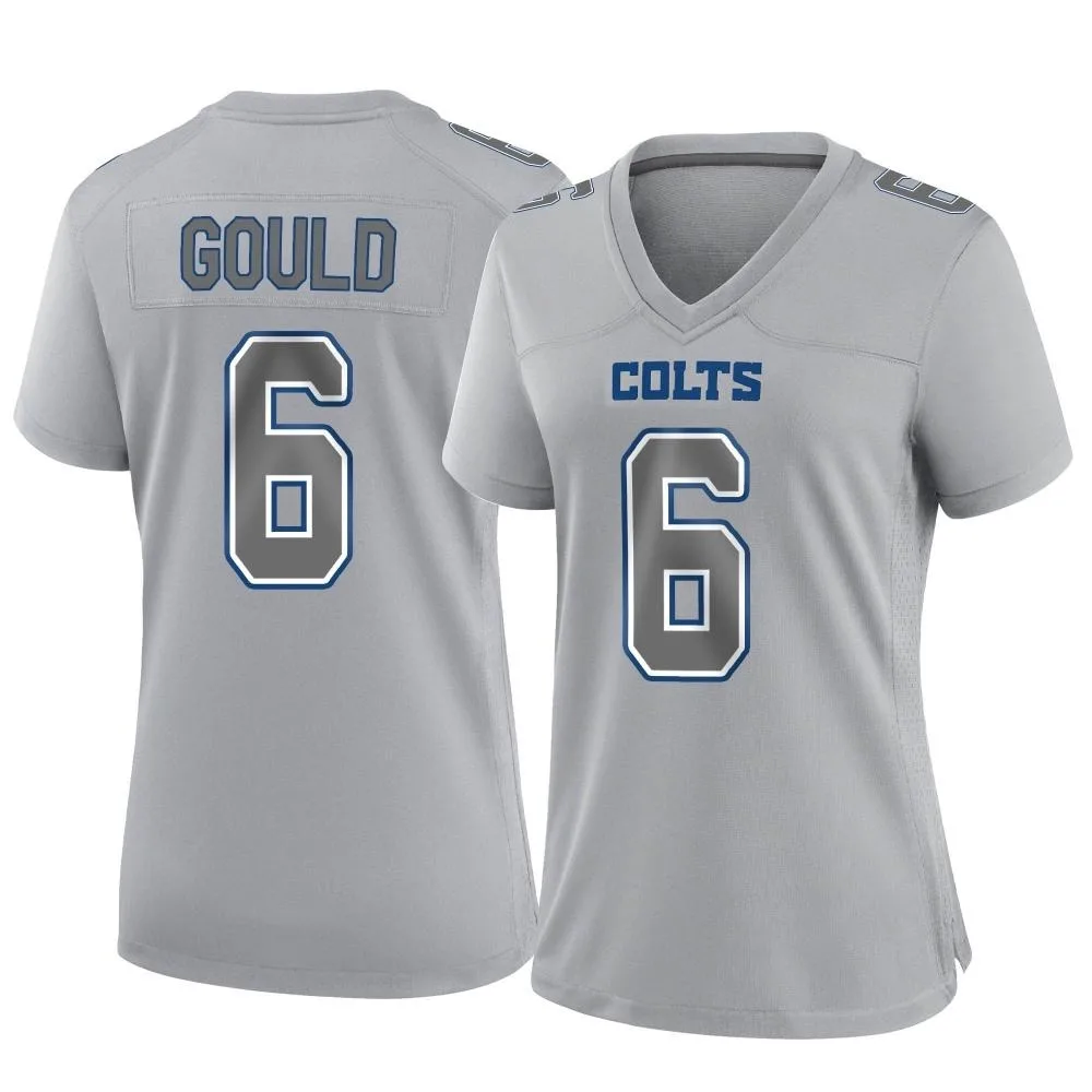Women's Indianapolis Colts Anthony Gould Nike Atmosphere Fashion Game Gray Jersey Women's Indianapolis Colts Anthony Gould Nike Atmosphere Fashion Game Gray Jersey