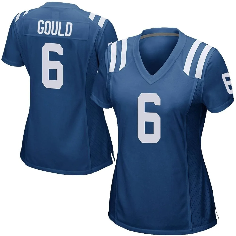 Women's Indianapolis Colts Anthony Gould Nike Team Color Game Royal Blue Jersey Women's Indianapolis Colts Anthony Gould Nike Team Color Game Royal Blue Jersey