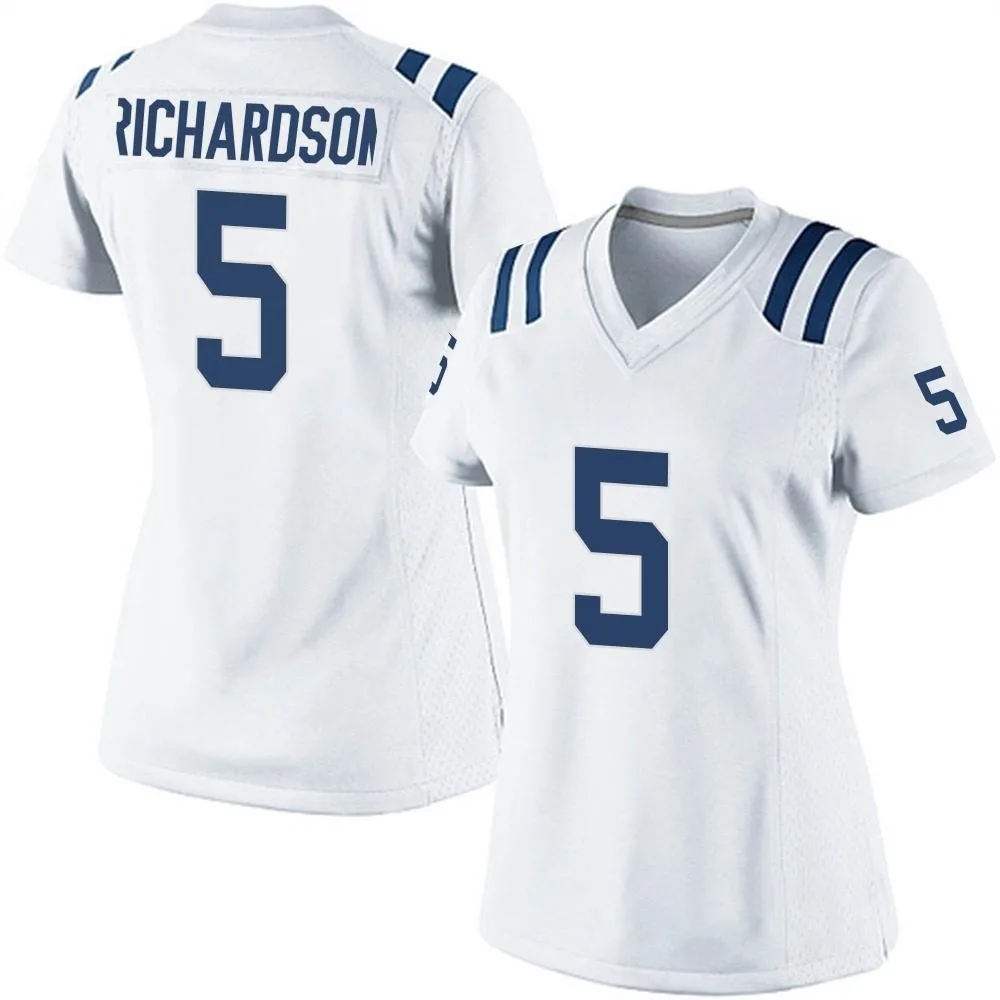 Women's Indianapolis Colts Anthony Richardson Nike Game White Jersey Women's Indianapolis Colts Anthony Richardson Nike Game White Jersey