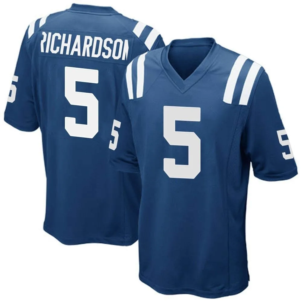 Youth Indianapolis Colts Anthony Richardson Nike Team Color Game Royal Blue Jersey Youth Indianapolis Colts Anthony Richardson Nike Team Color Game Royal Blue Jersey