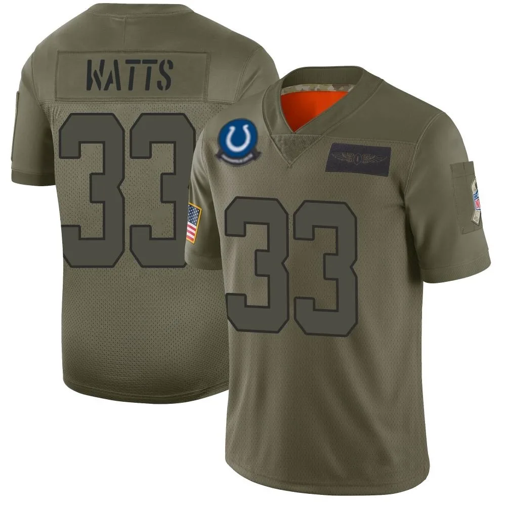 Men's Indianapolis Colts Armani Watts Nike 2019 Salute to Service Limited Camo Jersey Men's Indianapolis Colts Armani Watts Nike 2019 Salute to Service Limited Camo Jersey
