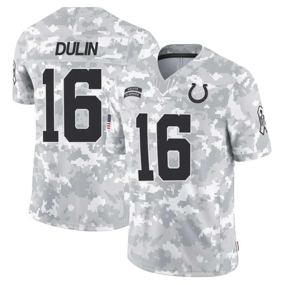 Men's Indianapolis Colts Ashton Dulin Nike 2024 Salute to Service Limited Arctic Camo Jersey Men's Indianapolis Colts Ashton Dulin Nike 2024 Salute to Service Limited Arctic Camo Jersey