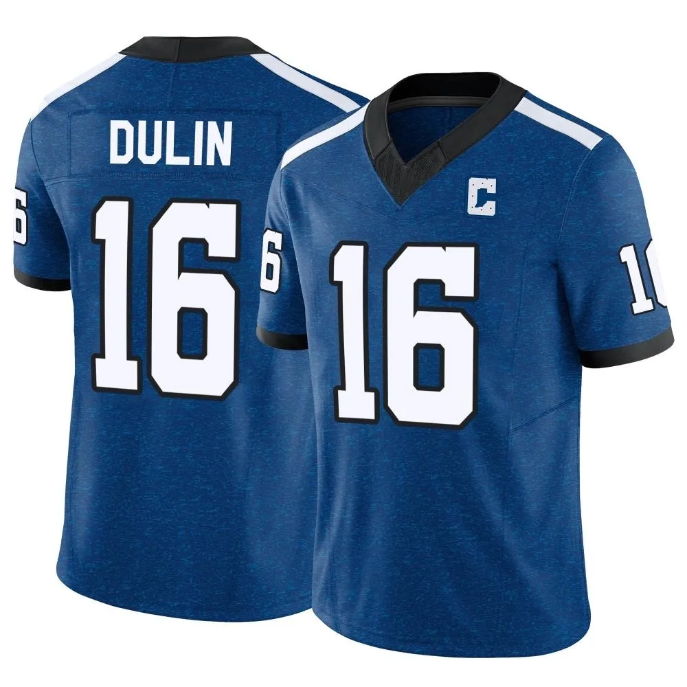 Men's Indianapolis Colts Ashton Dulin Nike Indiana Nights Alternate Vapor F.U.S.E. Limited Royal Jersey Men's Indianapolis Colts Ashton Dulin Nike Indiana Nights Alternate Vapor F.U.S.E. Limited Royal Jersey