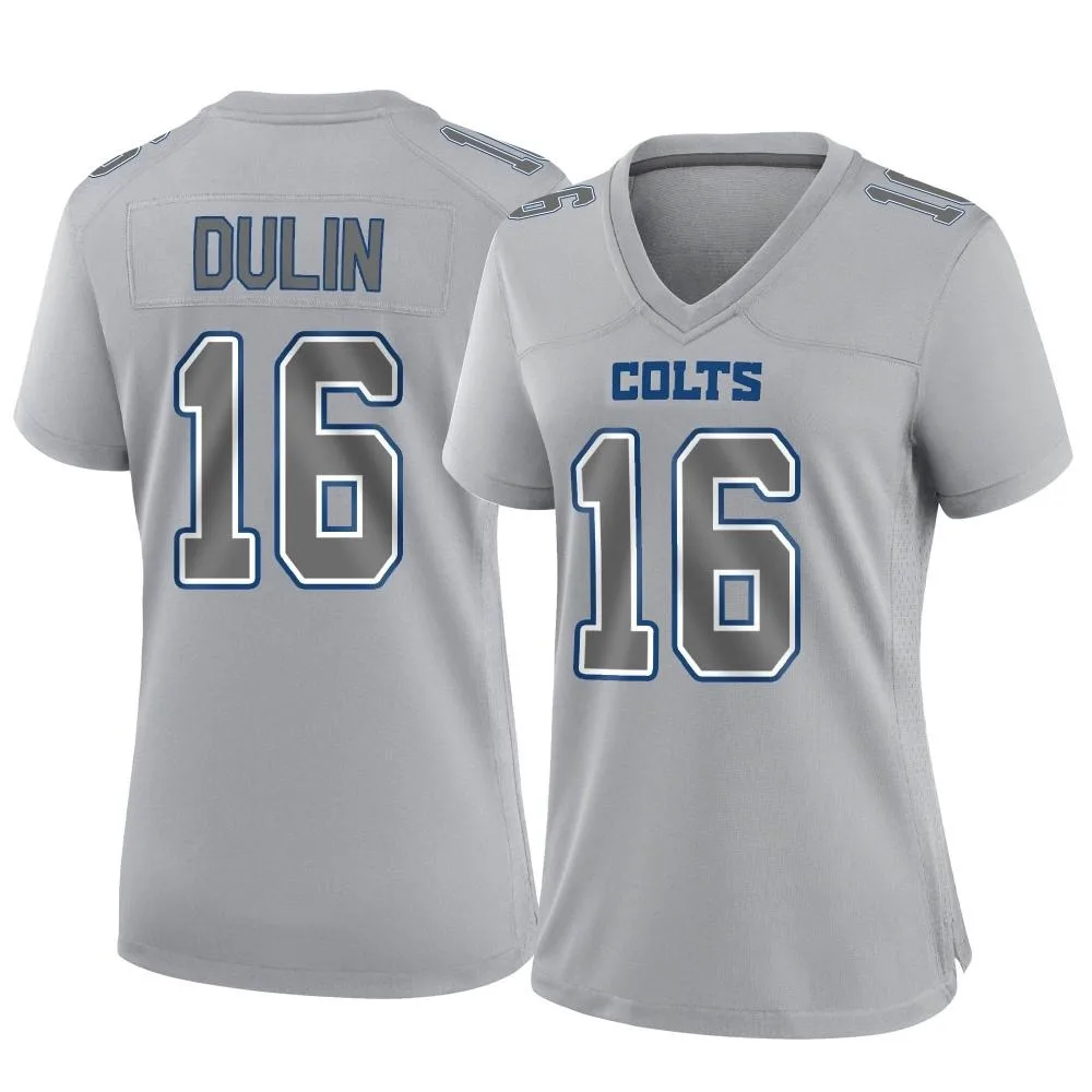 Women's Indianapolis Colts Ashton Dulin Nike Atmosphere Fashion Game Gray Jersey Women's Indianapolis Colts Ashton Dulin Nike Atmosphere Fashion Game Gray Jersey