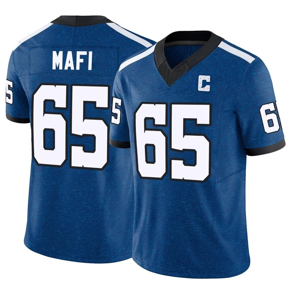 Men's Indianapolis Colts Atonio Mafi Nike Indiana Nights Alternate Vapor F.U.S.E. Limited Royal Jersey Men's Indianapolis Colts Atonio Mafi Nike Indiana Nights Alternate Vapor F.U.S.E. Limited Royal Jersey
