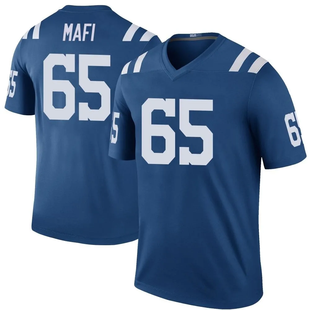 Youth Indianapolis Colts Atonio Mafi Nike Color Rush Legend Royal Jersey Youth Indianapolis Colts Atonio Mafi Nike Color Rush Legend Royal Jersey