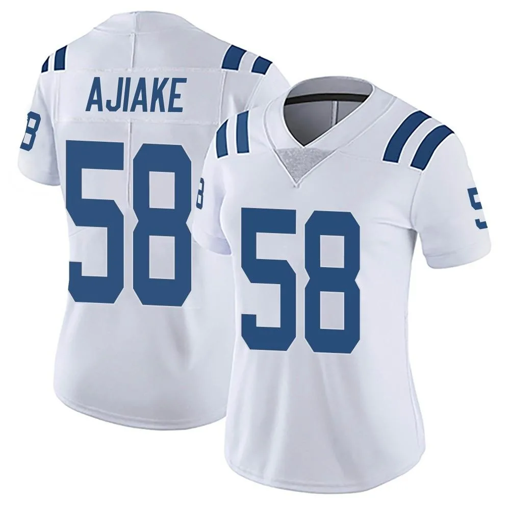 Women's Indianapolis Colts Austin Ajiake Nike Vapor Untouchable Limited White Jersey Women's Indianapolis Colts Austin Ajiake Nike Vapor Untouchable Limited White Jersey