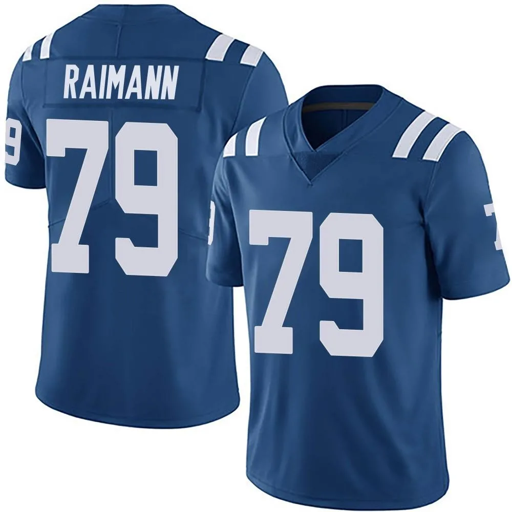 Men's Indianapolis Colts Bernhard Raimann Nike Team Color Vapor Untouchable Limited Royal Jersey Men's Indianapolis Colts Bernhard Raimann Nike Team Color Vapor Untouchable Limited Royal Jersey