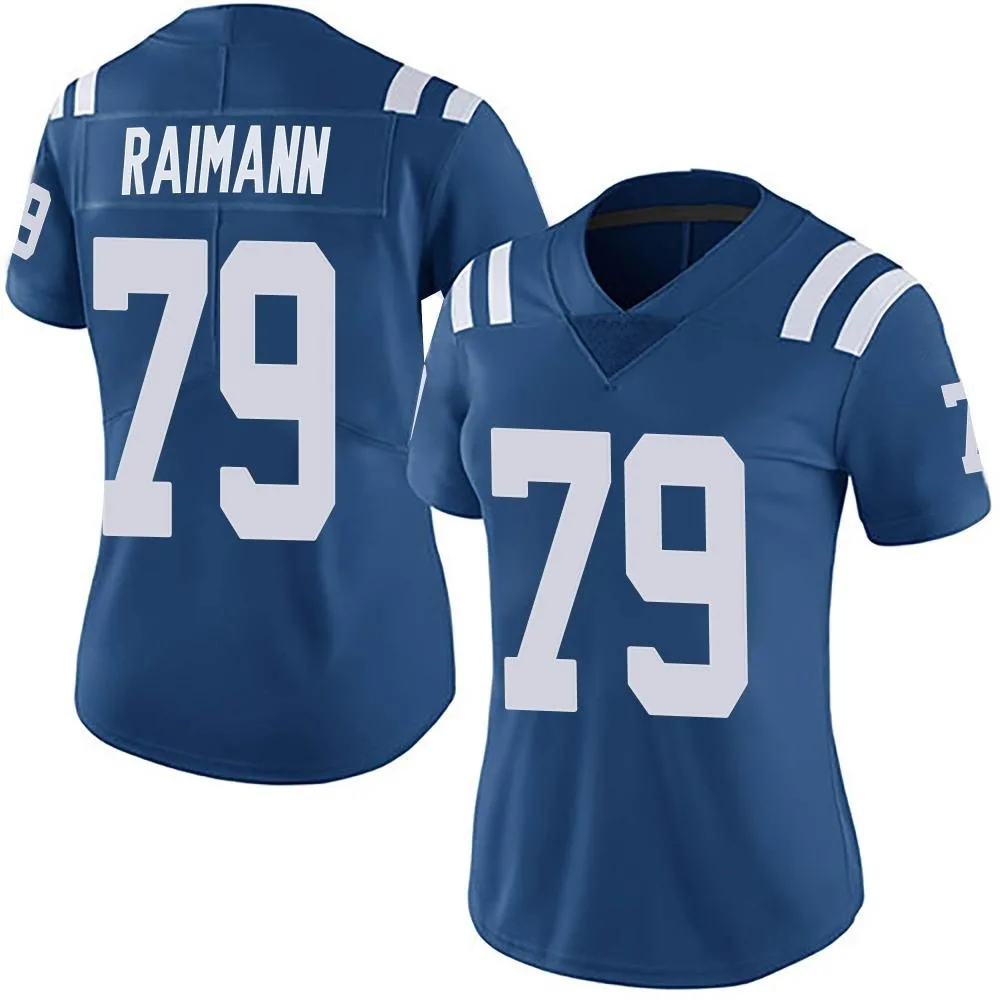 Women's Indianapolis Colts Bernhard Raimann Nike Team Color Vapor Untouchable Limited Royal Jersey Women's Indianapolis Colts Bernhard Raimann Nike Team Color Vapor Untouchable Limited Royal Jersey