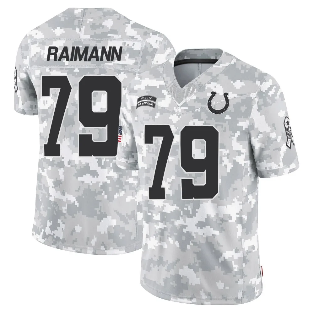 Youth Indianapolis Colts Bernhard Raimann Nike 2024 Salute to Service Limited Arctic Camo Jersey Youth Indianapolis Colts Bernhard Raimann Nike 2024 Salute to Service Limited Arctic Camo Jersey