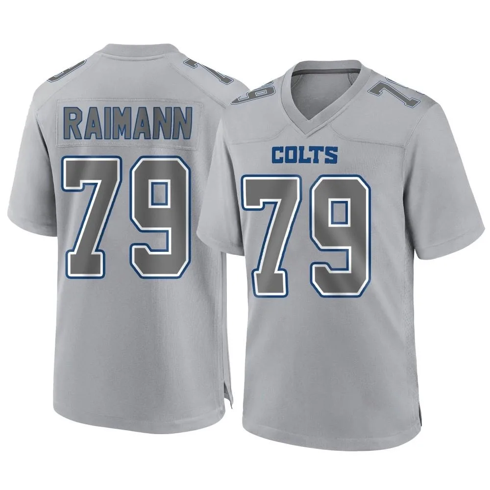 Youth Indianapolis Colts Bernhard Raimann Nike Atmosphere Fashion Game Gray Jersey Youth Indianapolis Colts Bernhard Raimann Nike Atmosphere Fashion Game Gray Jersey