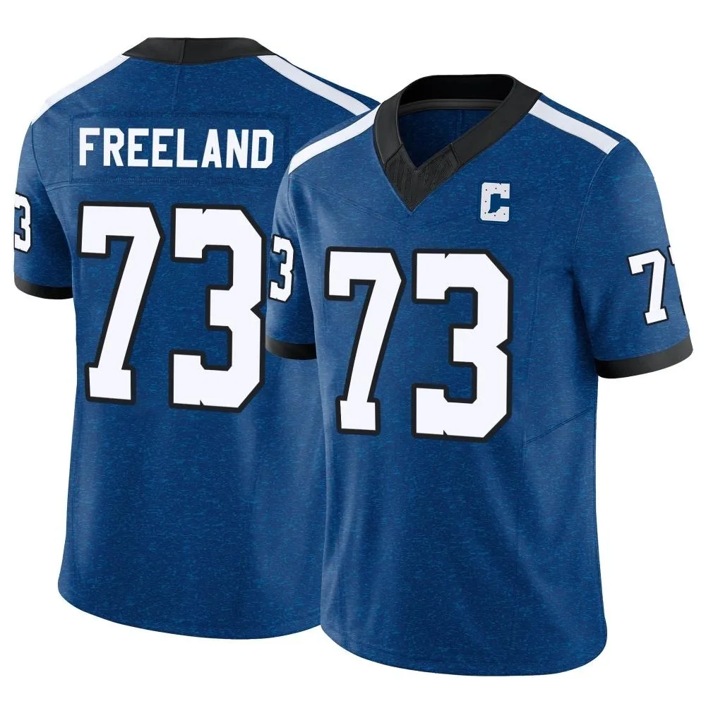 Men's Indianapolis Colts Blake Freeland Nike Indiana Nights Alternate Vapor F.U.S.E. Limited Royal Jersey Men's Indianapolis Colts Blake Freeland Nike Indiana Nights Alternate Vapor F.U.S.E. Limited Royal Jersey