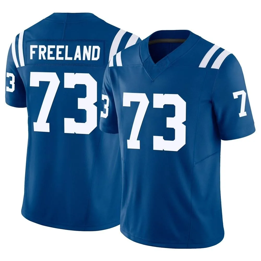 Men's Indianapolis Colts Blake Freeland Nike Vapor F.U.S.E. Limited Royal Jersey Men's Indianapolis Colts Blake Freeland Nike Vapor F.U.S.E. Limited Royal Jersey