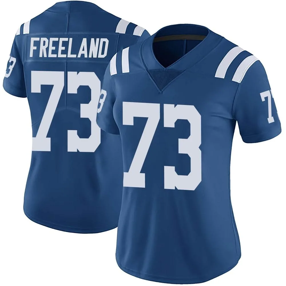 Women's Indianapolis Colts Blake Freeland Nike Color Rush Vapor Untouchable Limited Royal Jersey Women's Indianapolis Colts Blake Freeland Nike Color Rush Vapor Untouchable Limited Royal Jersey
