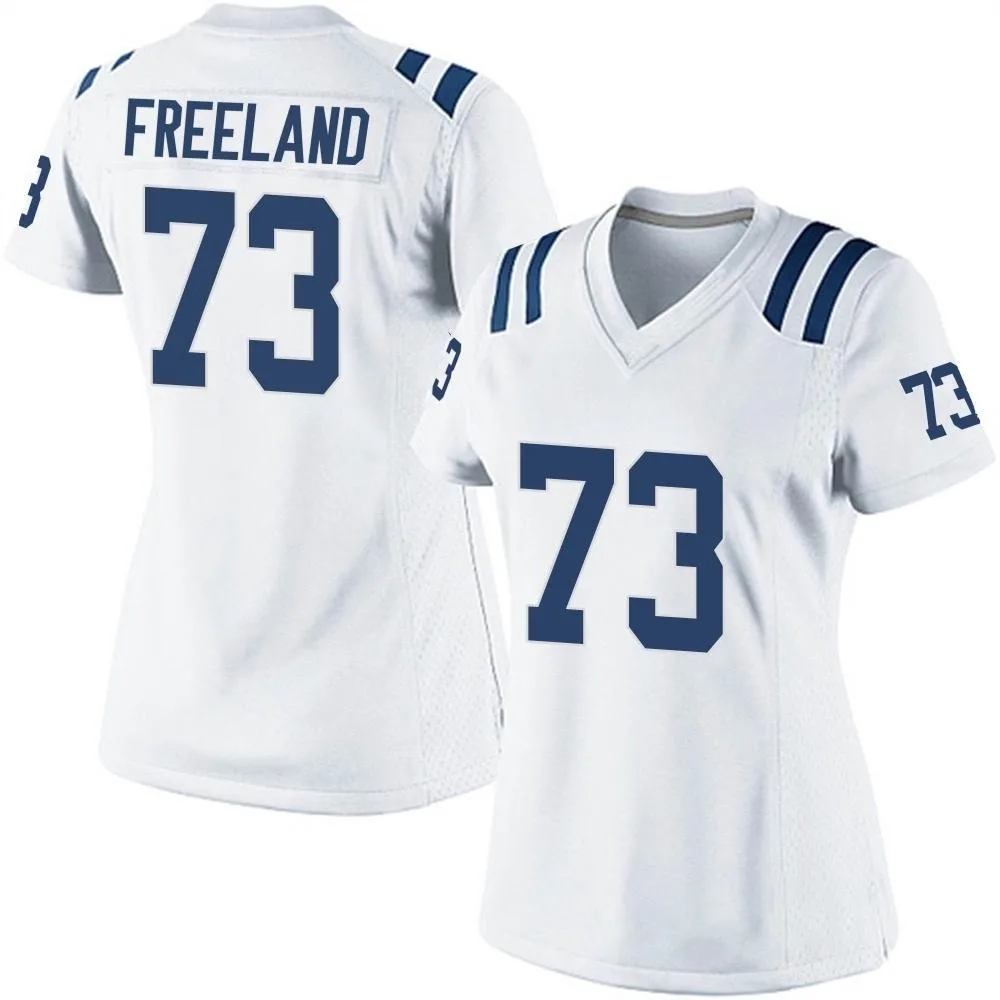 Women's Indianapolis Colts Blake Freeland Nike Game White Jersey Women's Indianapolis Colts Blake Freeland Nike Game White Jersey