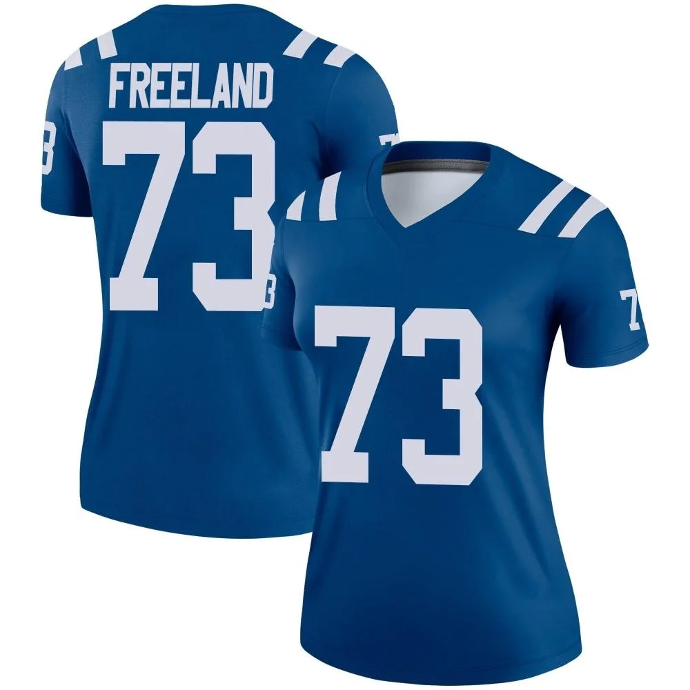 Women's Indianapolis Colts Blake Freeland Nike Legend Royal Jersey Women's Indianapolis Colts Blake Freeland Nike Legend Royal Jersey