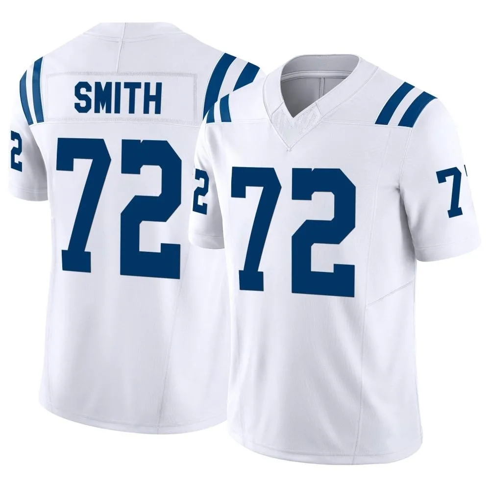 Men's Indianapolis Colts Braden Smith Nike Vapor F.U.S.E. Limited White Jersey Men's Indianapolis Colts Braden Smith Nike Vapor F.U.S.E. Limited White Jersey