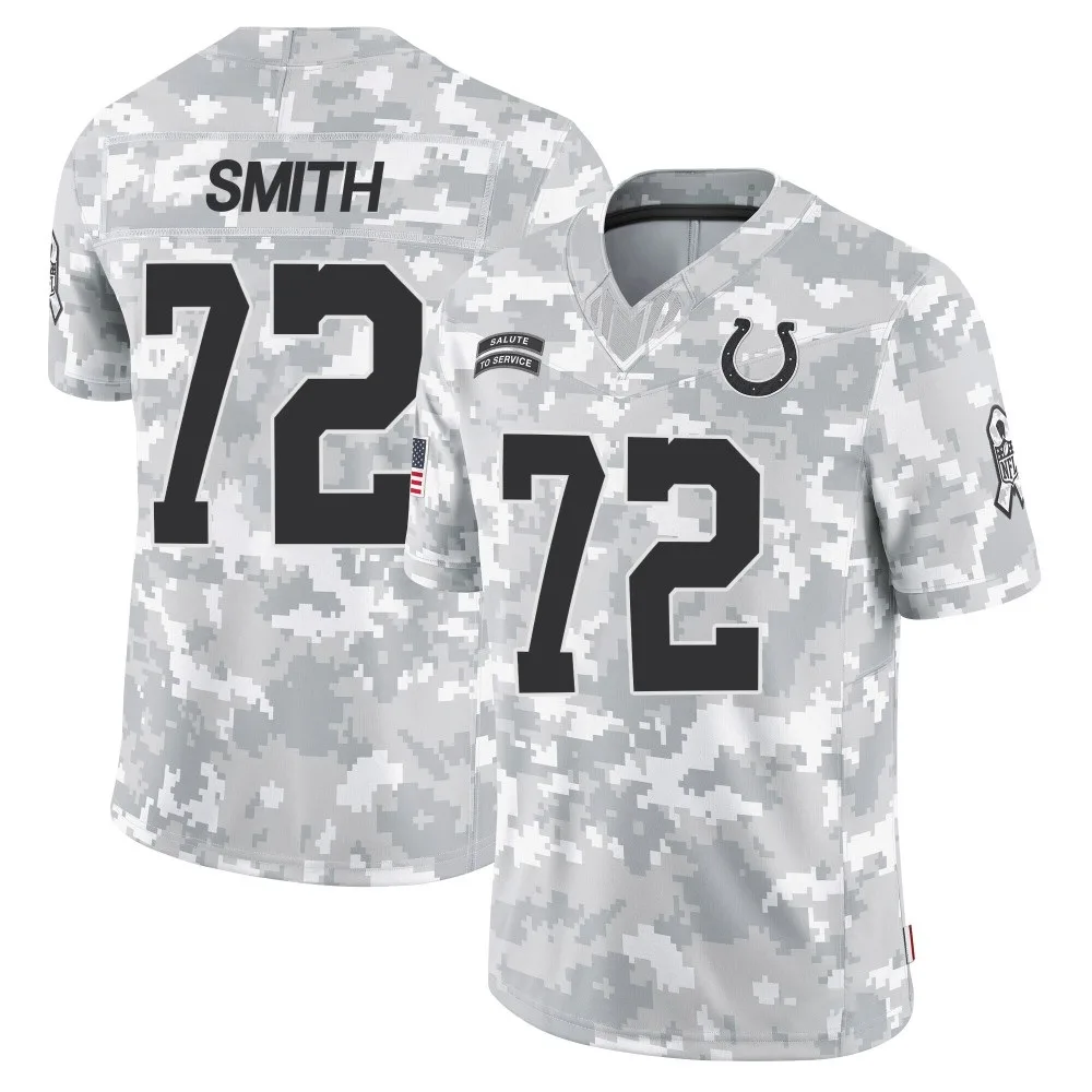Youth Indianapolis Colts Braden Smith Nike 2024 Salute to Service Limited Arctic Camo Jersey Youth Indianapolis Colts Braden Smith Nike 2024 Salute to Service Limited Arctic Camo Jersey